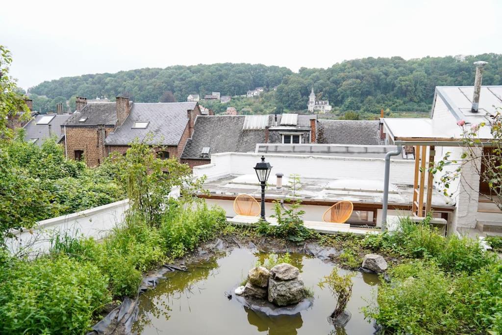 Maison 12 voyageurs tout confort avec jardin au centre de Dinant