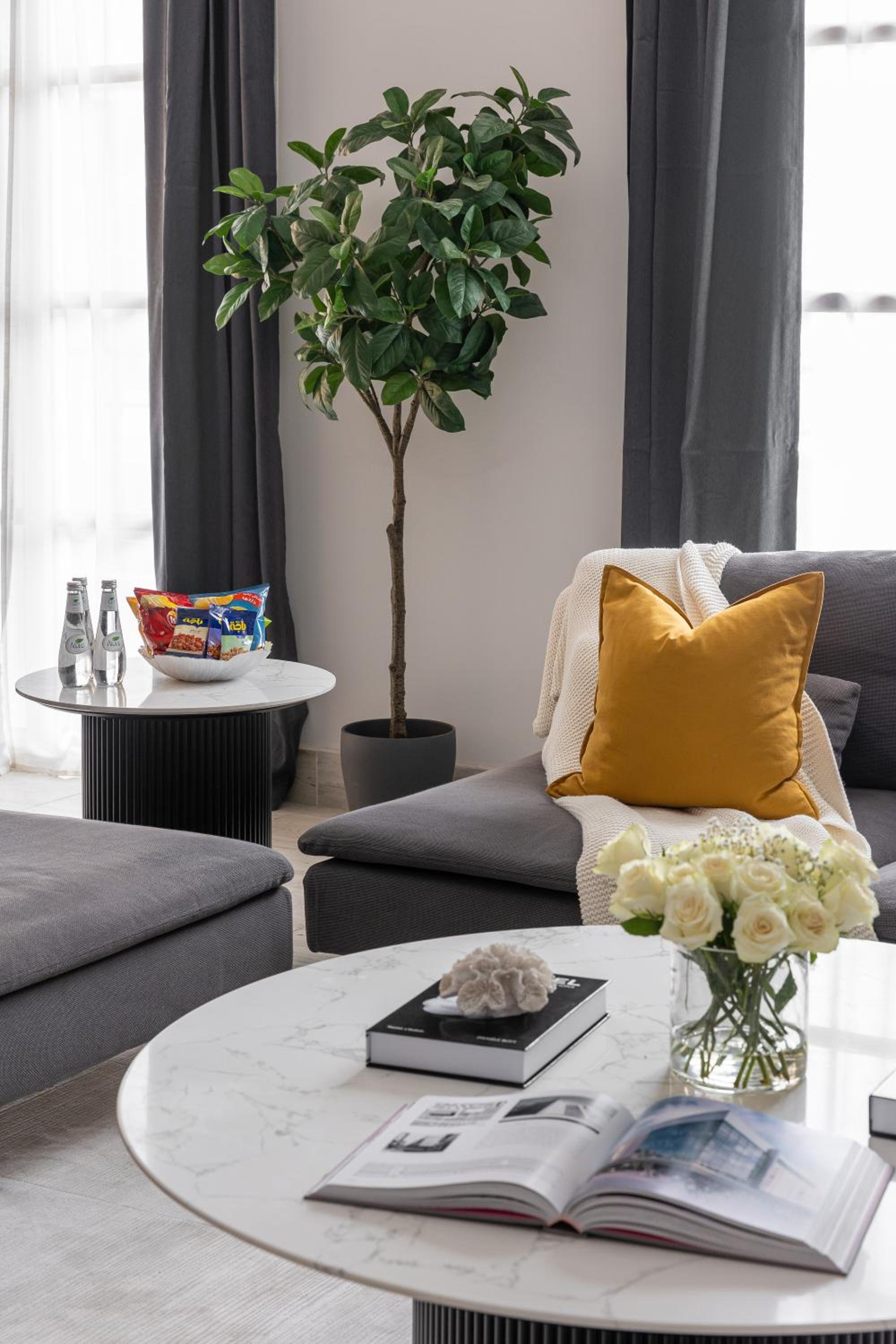 Modern 3BR Retreat I Gym, Balcony & Prime Location