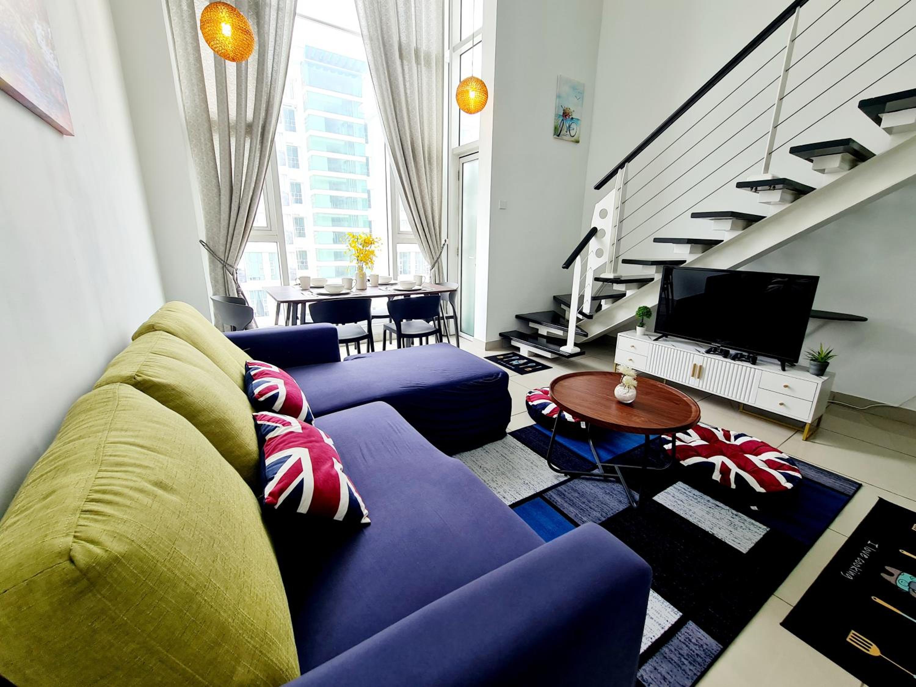 2 Bedroom Duplex 9 Guest Scott Garden Old Klang Road, Mid-Valley, Bangsar, Bangsar South, Taman Desa, Kuchai Lama, Pearl Point, Kuala Lumpur