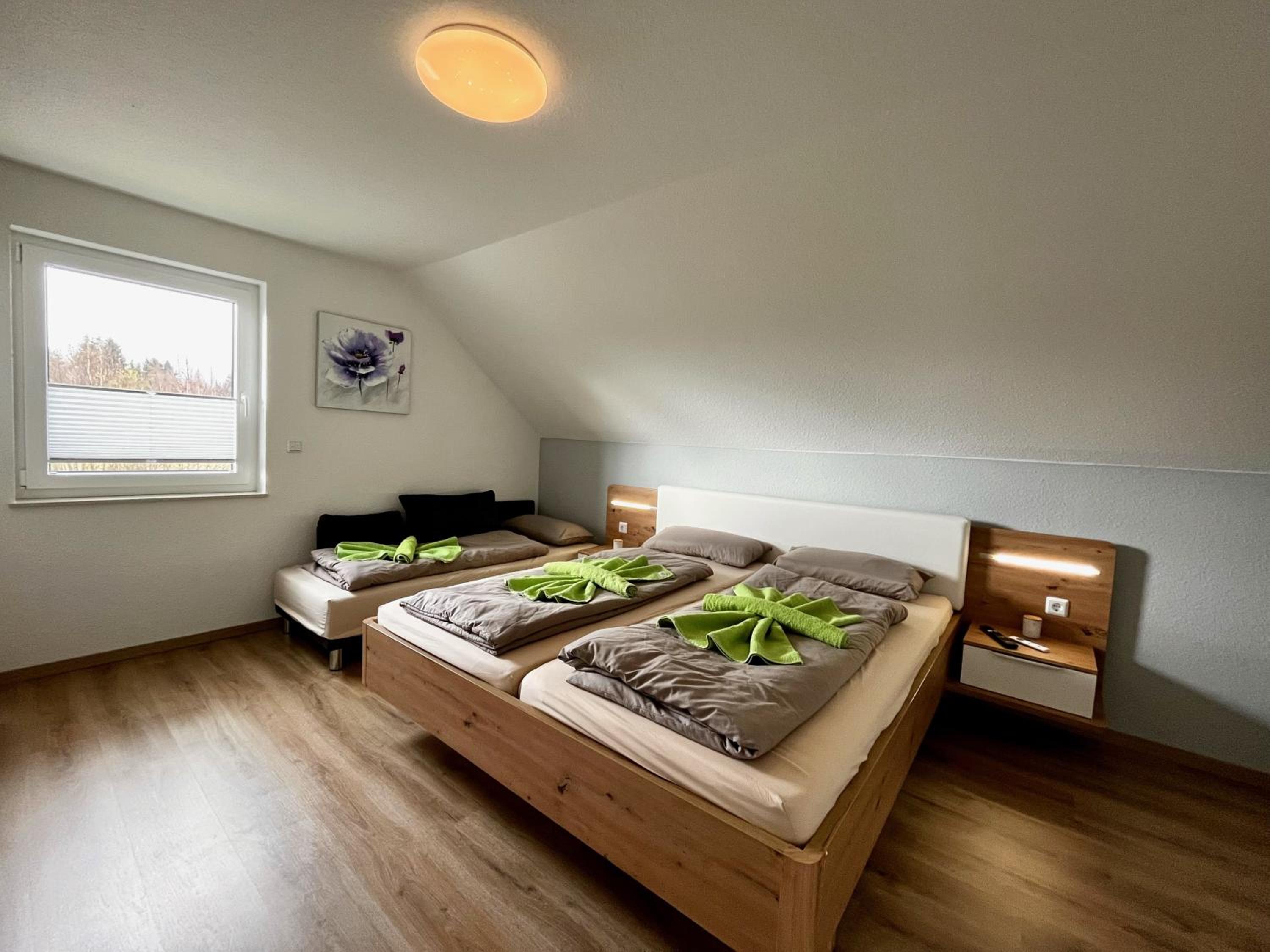 Ferienhaus Leni Bettwäsche Handtücher inkl