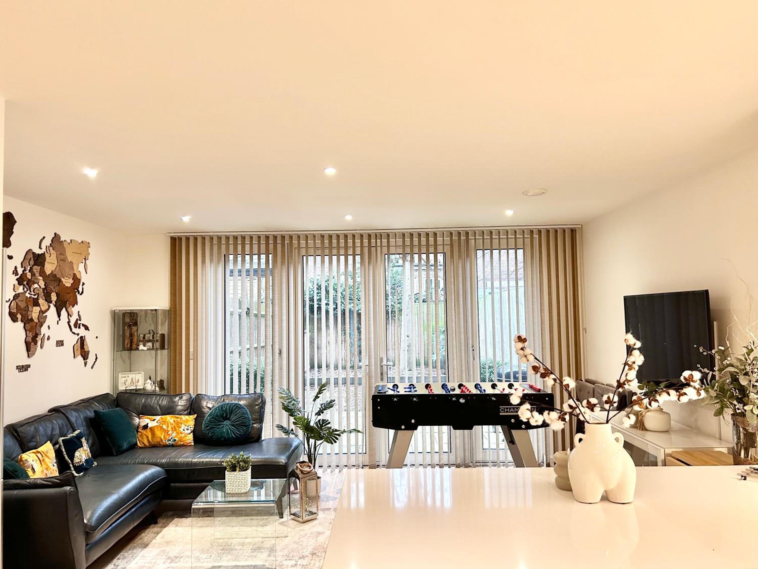Chic, elegance house with garden