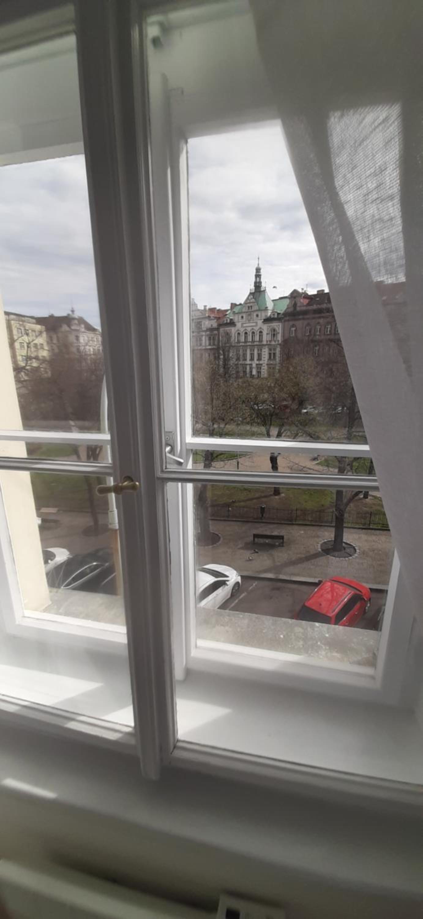 Small Sunny park view apartment