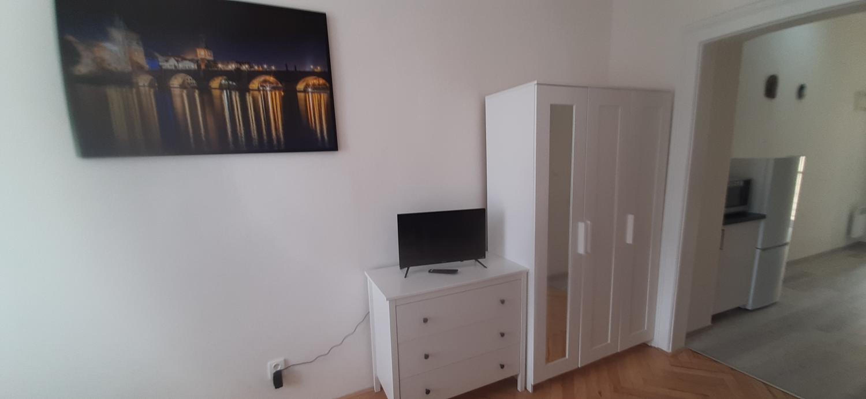 Small Sunny park view apartment