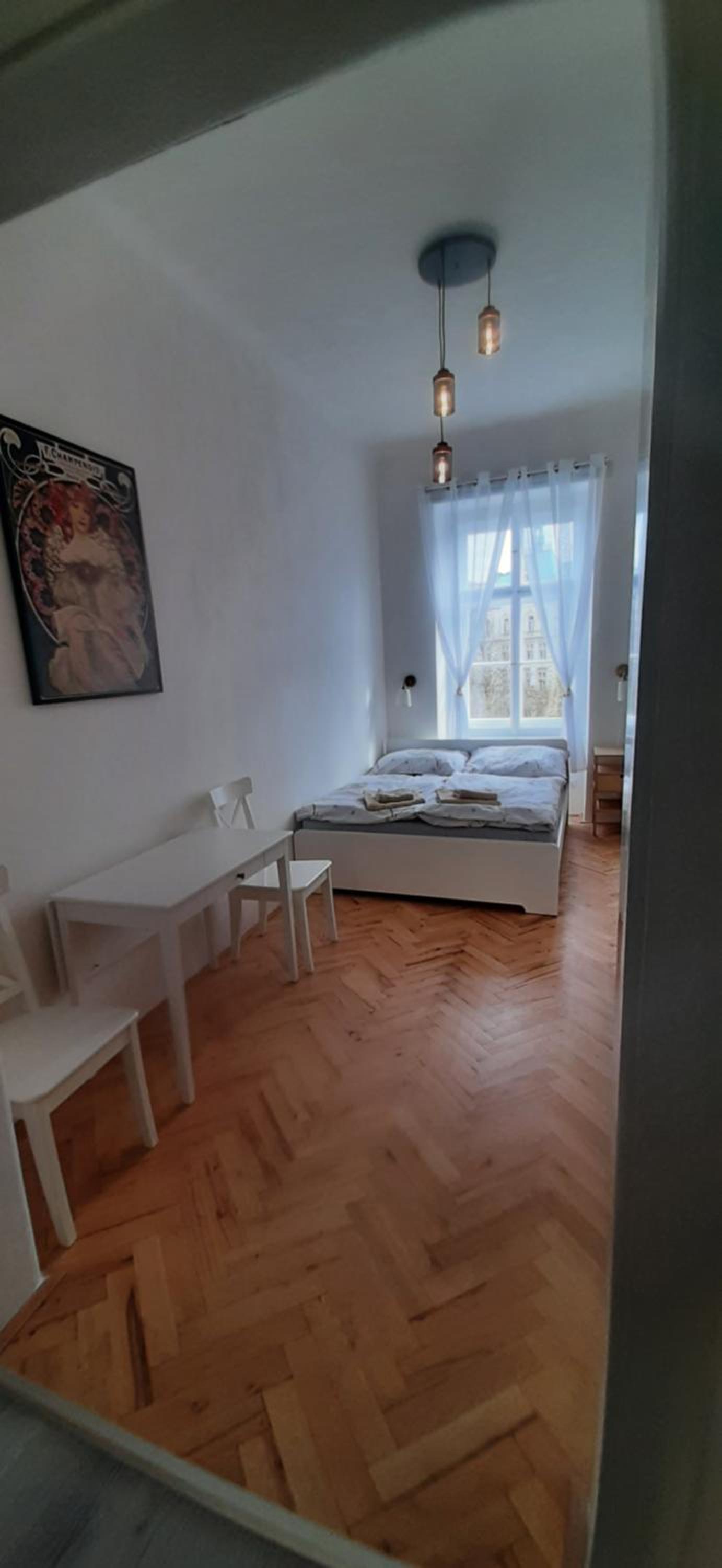 Small Sunny park view apartment