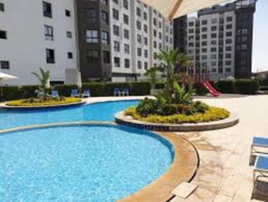Large 3 bedroom duplex in Nyoum with pool