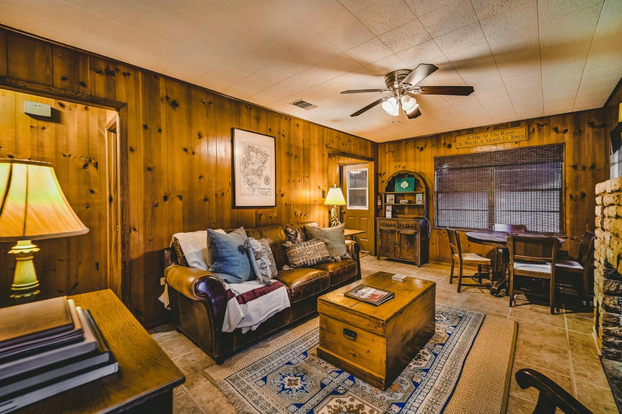 The Camp Blanco by Lodgewell - Riverfront retreat 2 Homes, Bunk House, Game Room & more view 4
