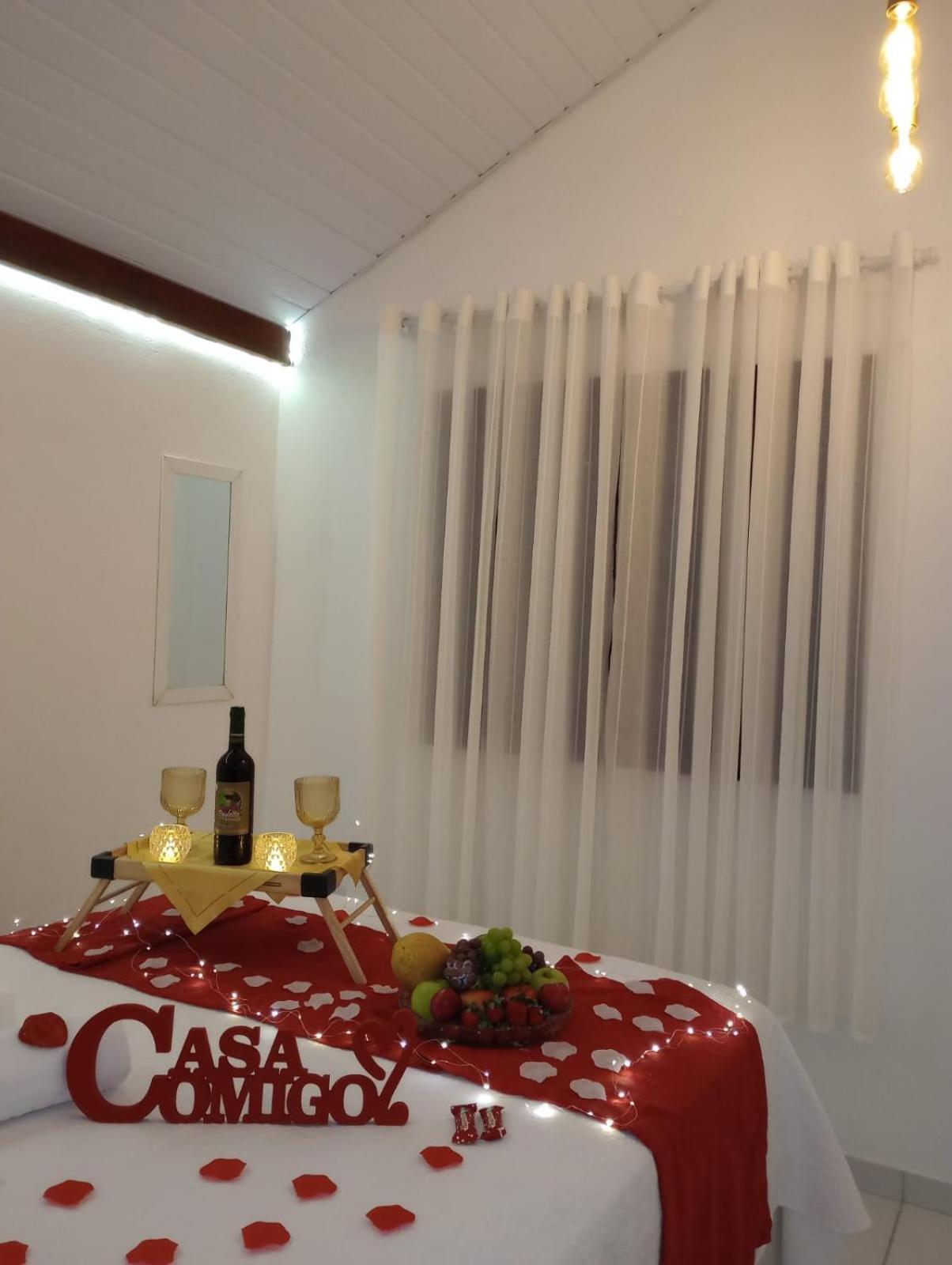 Casa da Vovó na Pousada Sitio Pauletto - com Cozinha, Churrasqueira e Decoração