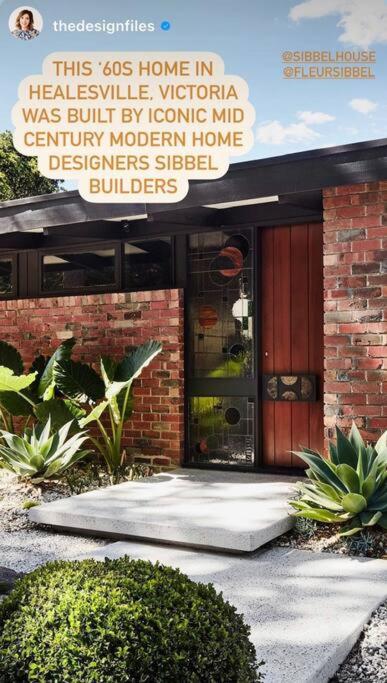 Sibbel House- Luxurious Mid-Century Modern Home, Yarra Valley