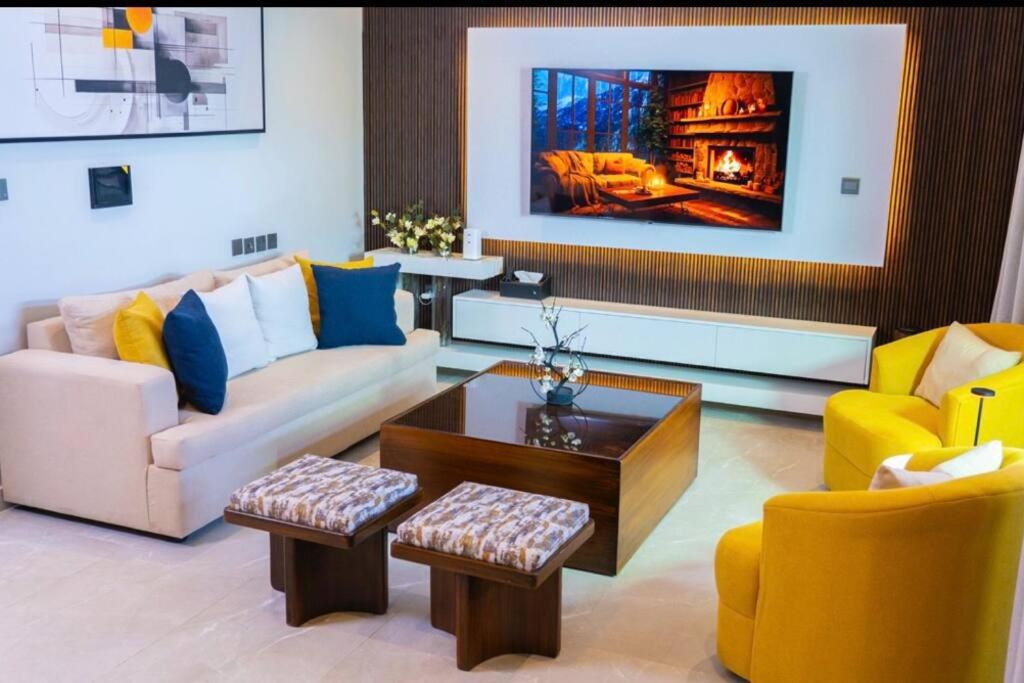 luxury and comfort two-floor apartment