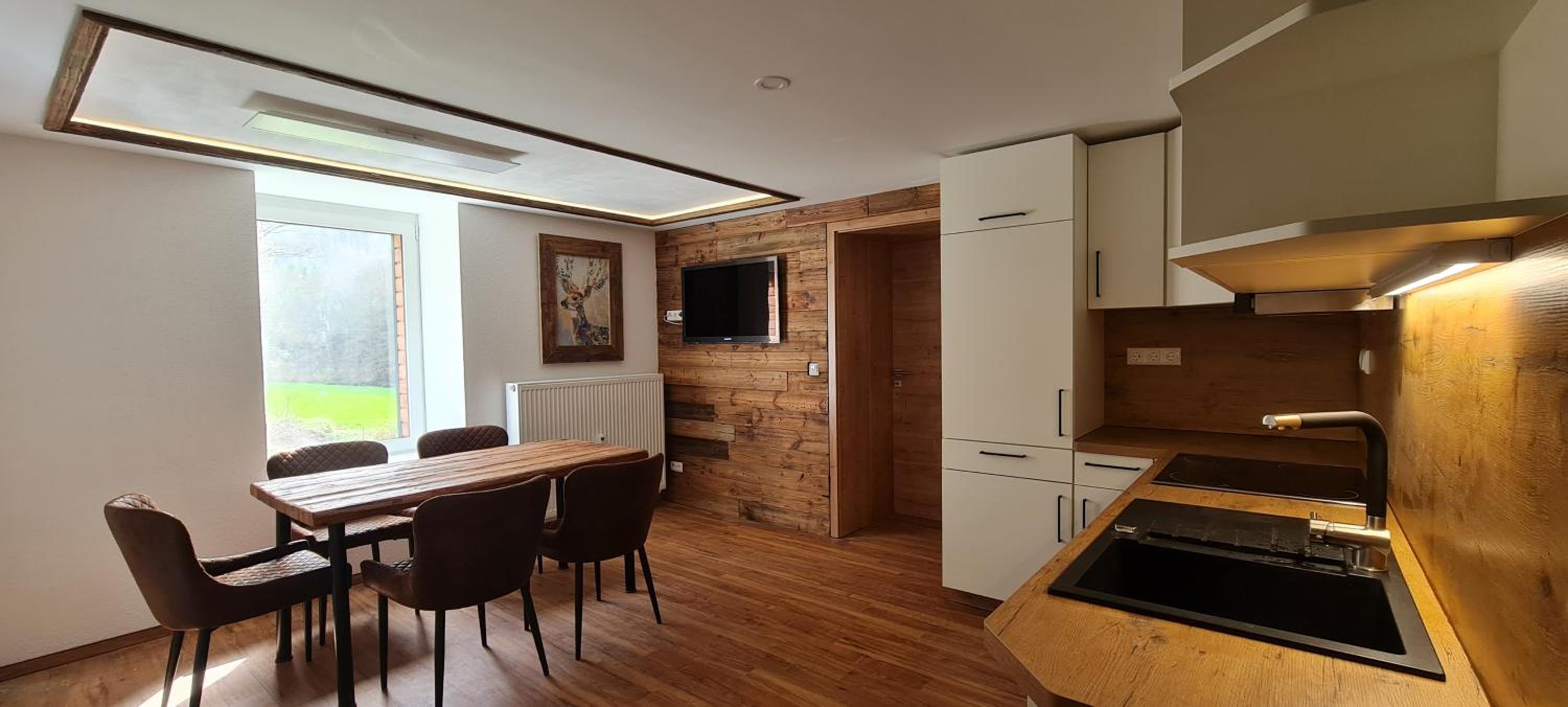 Gastehaus Hirschstein - Hochwertige Ferienwohnung in sehr ruhiger Lage direkt am Fluss Goltzsch - Property Image 14