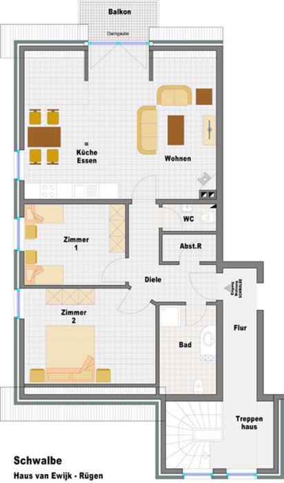 Ferienhaus, Am Süßling 15, Glowe