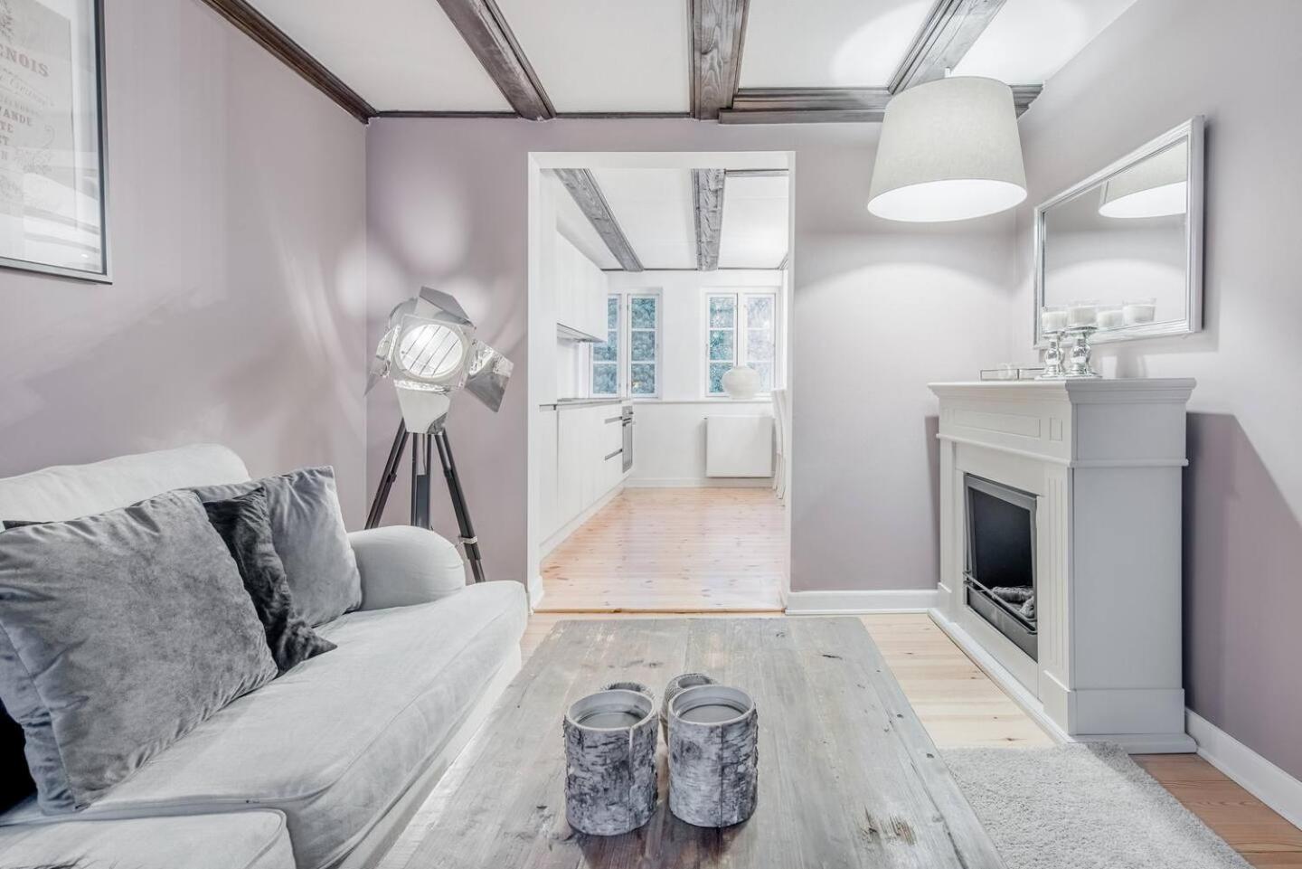 Connected luxury apartments in historical Copenhagen townhouse