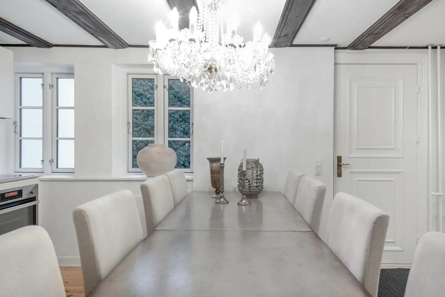 Connected luxury apartments in historical Copenhagen townhouse