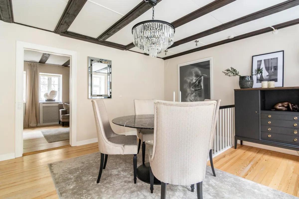 Connected luxury apartments in historical Copenhagen townhouse