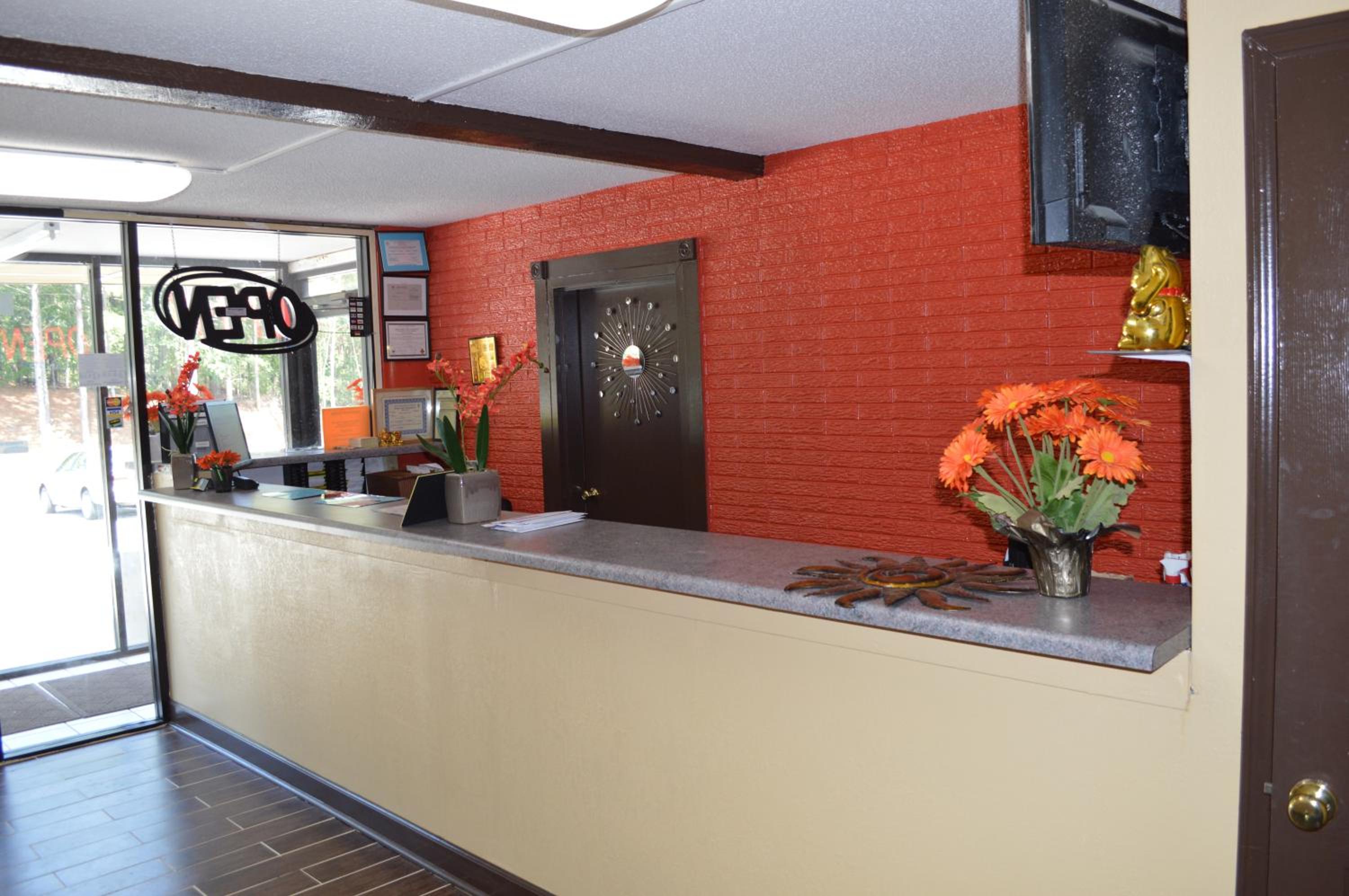hotel reception