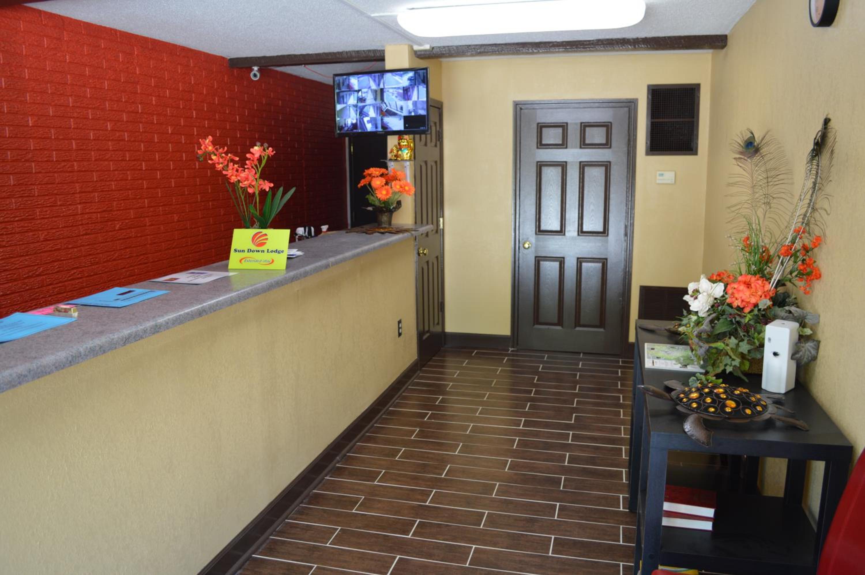 hotel reception