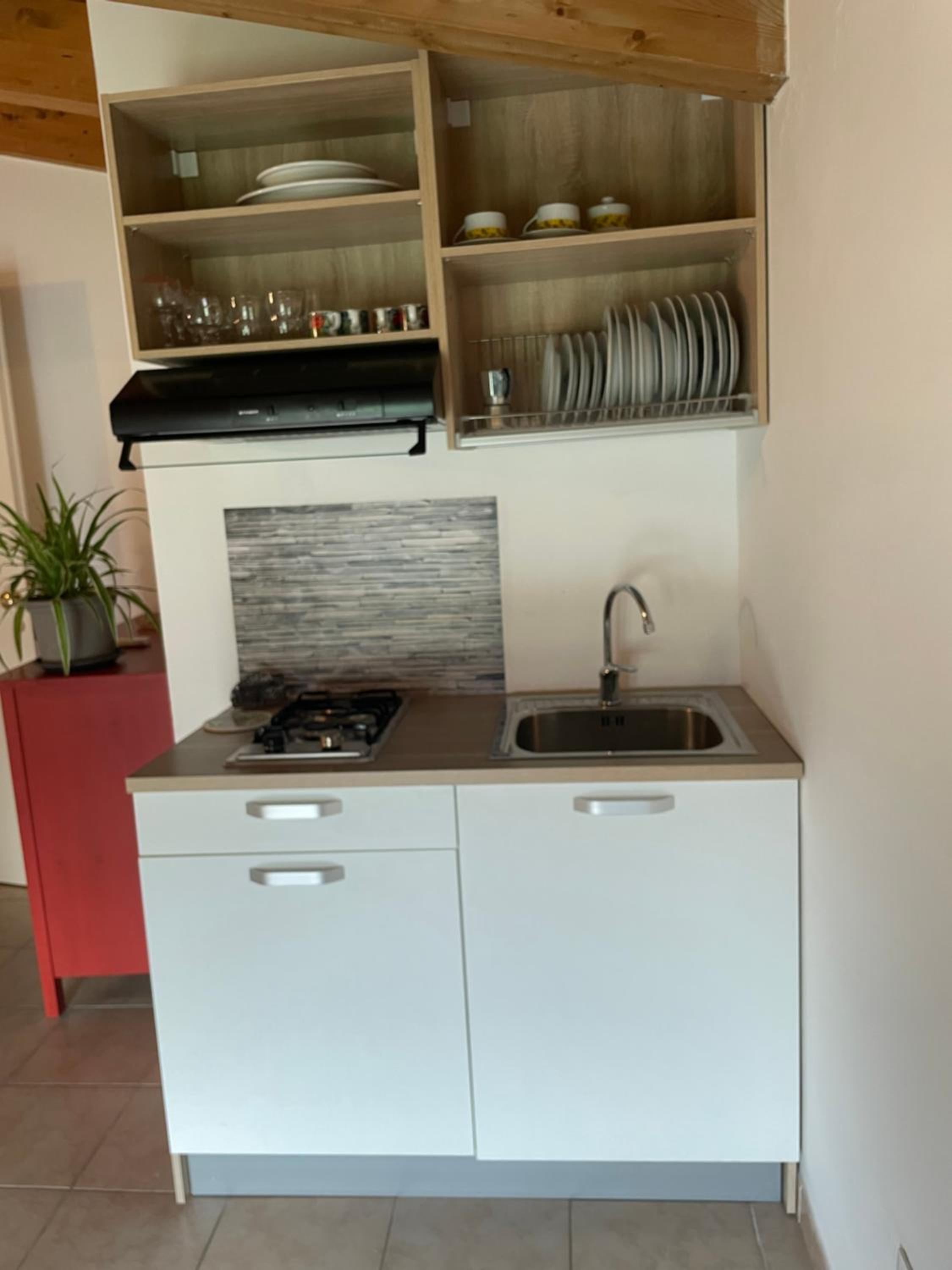 Le Mansarde en Ortona — kitchen