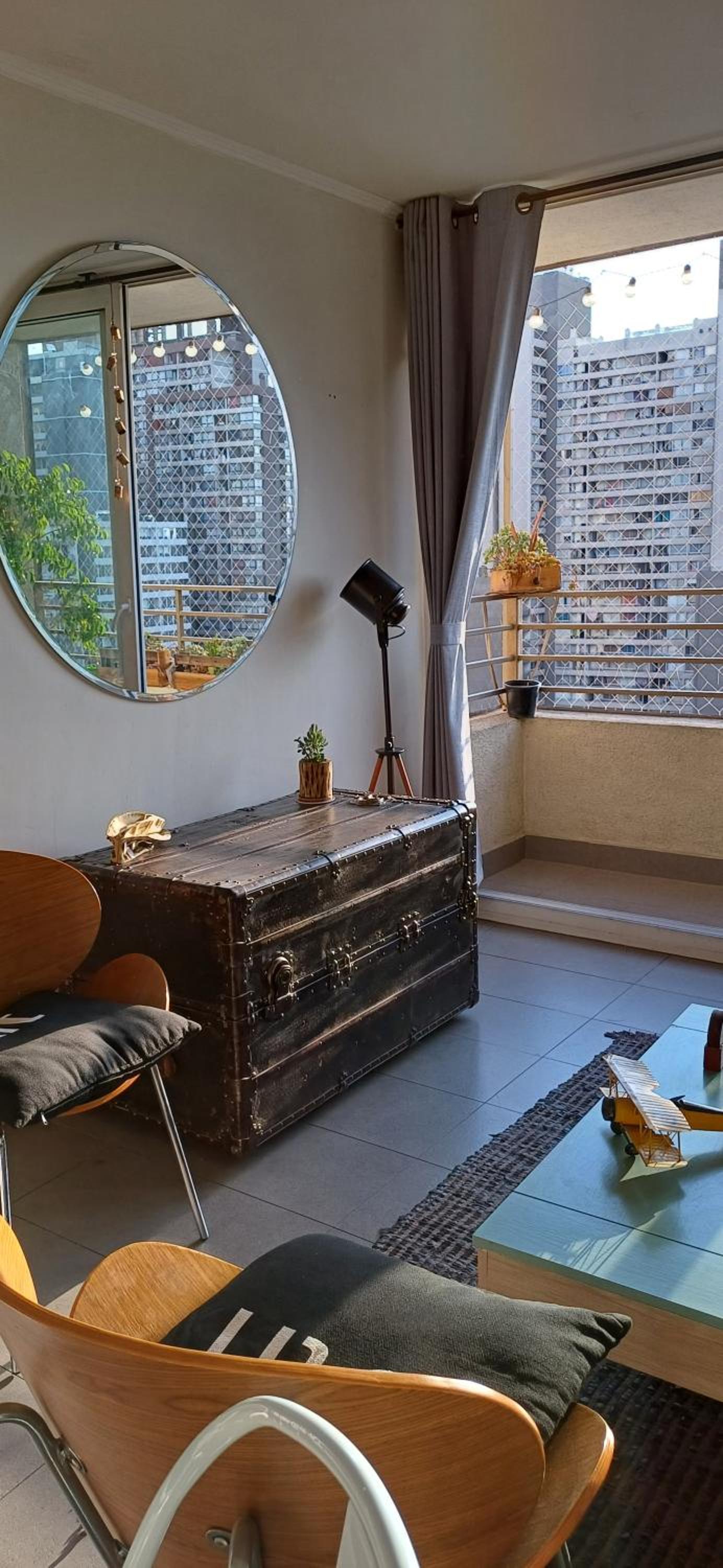 Excelente habitación en centro de Santiago