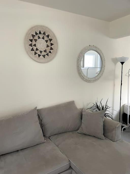 Minimal Cream Apartment Pool-front in Paros