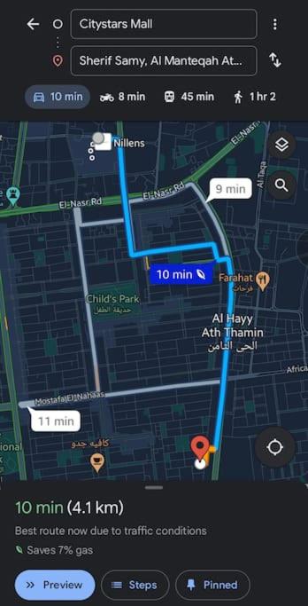 Nasr city flat near to CA airport