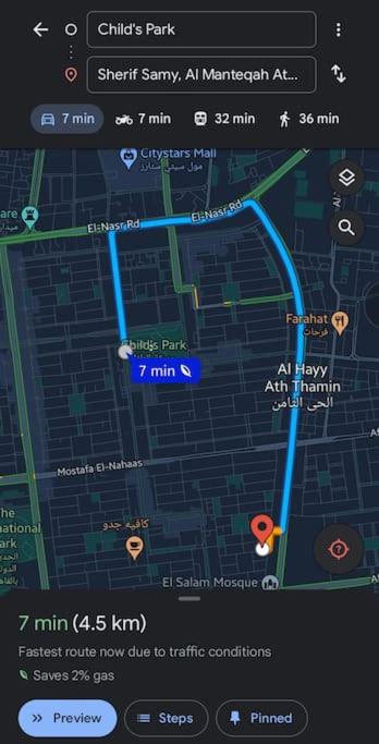 Nasr city flat near to CA airport