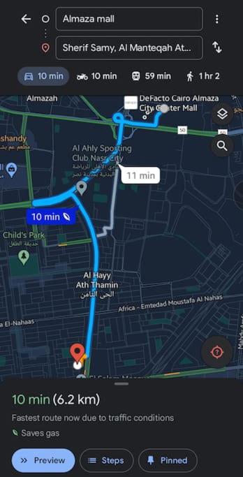 Nasr city flat near to CA airport