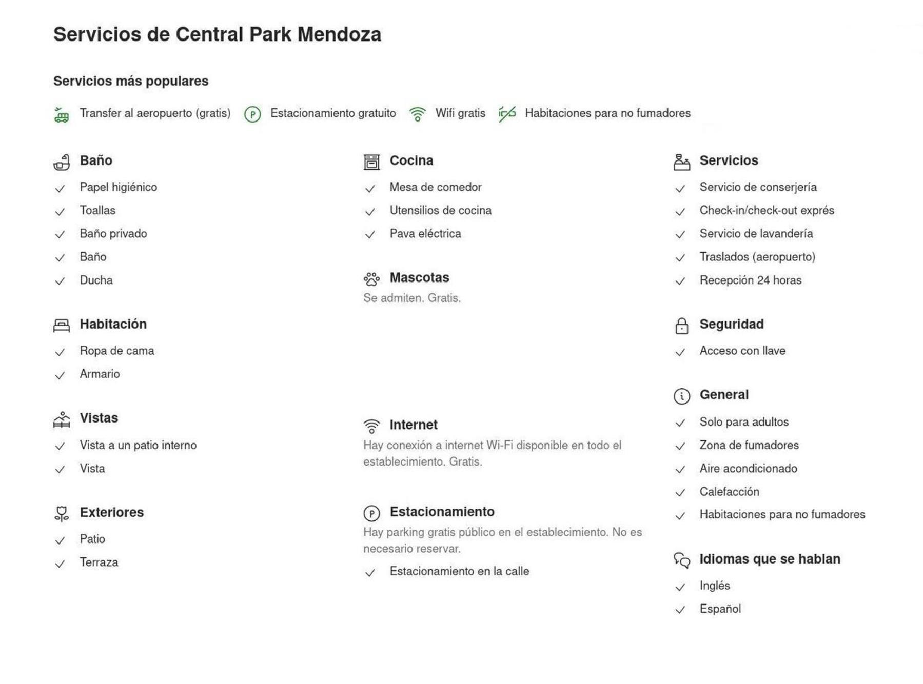 Central Park Mendoza