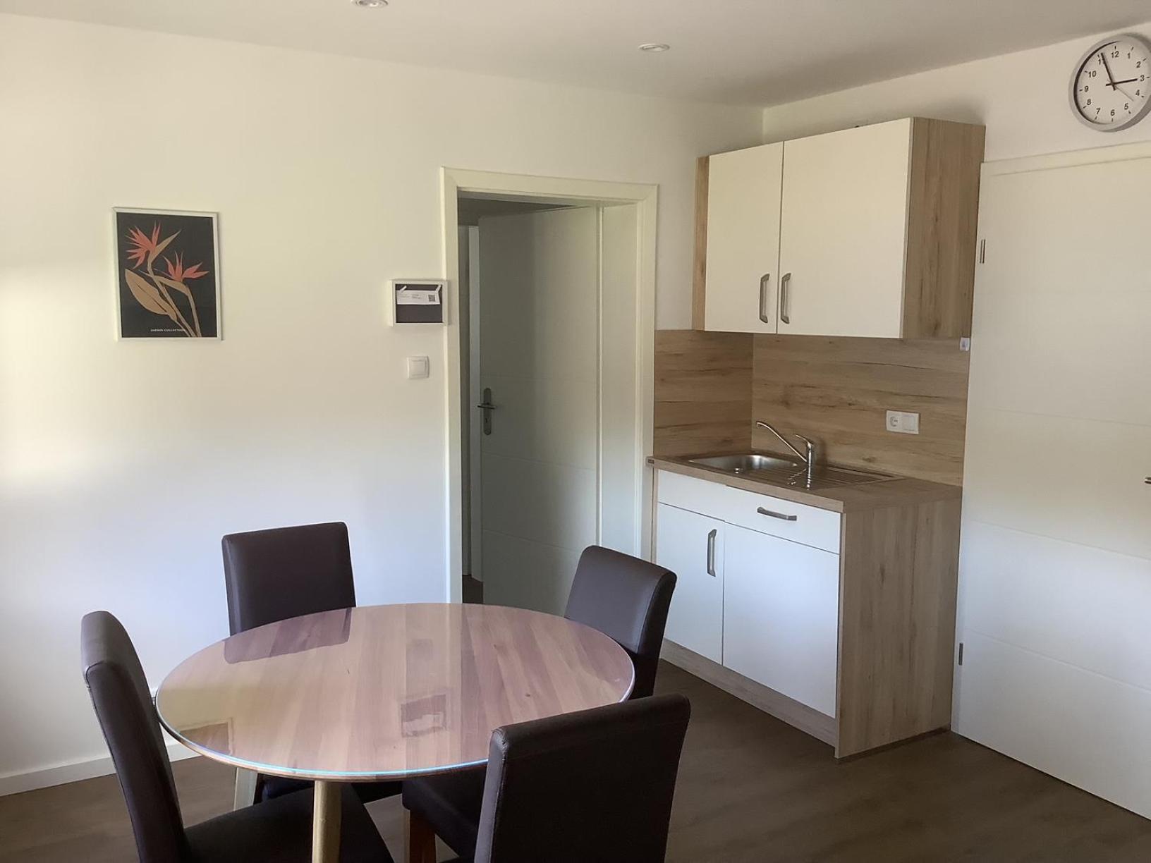 Berg Blick Eifler Bauernhaus modern restauriert