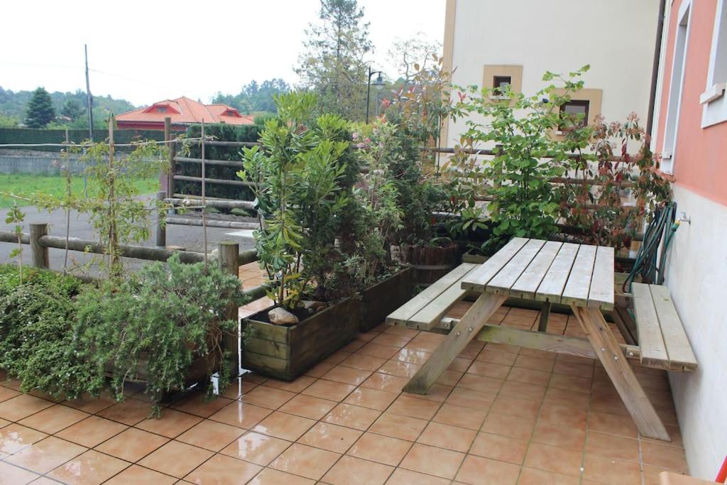 Acogedor bajo con terraza y vistas
