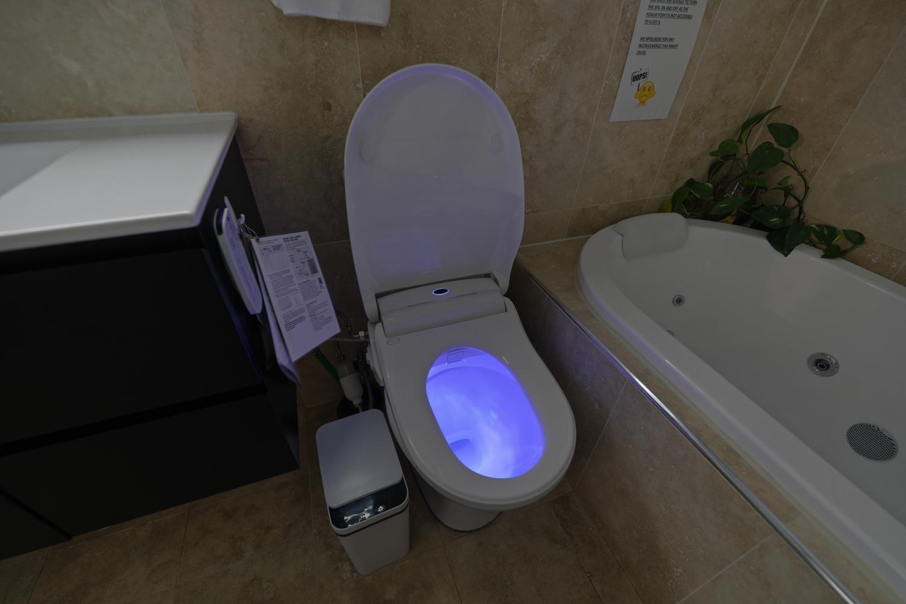 The Smart Retreat-Voice control smart house spa bath cinema
