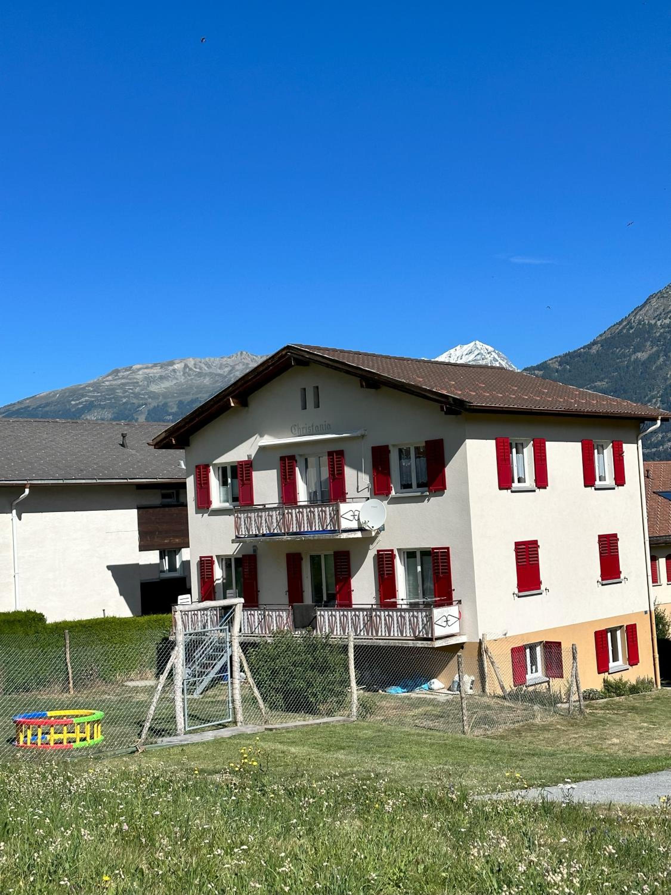 Haus Christania, Obergeschoss, Unterbäch Wallis