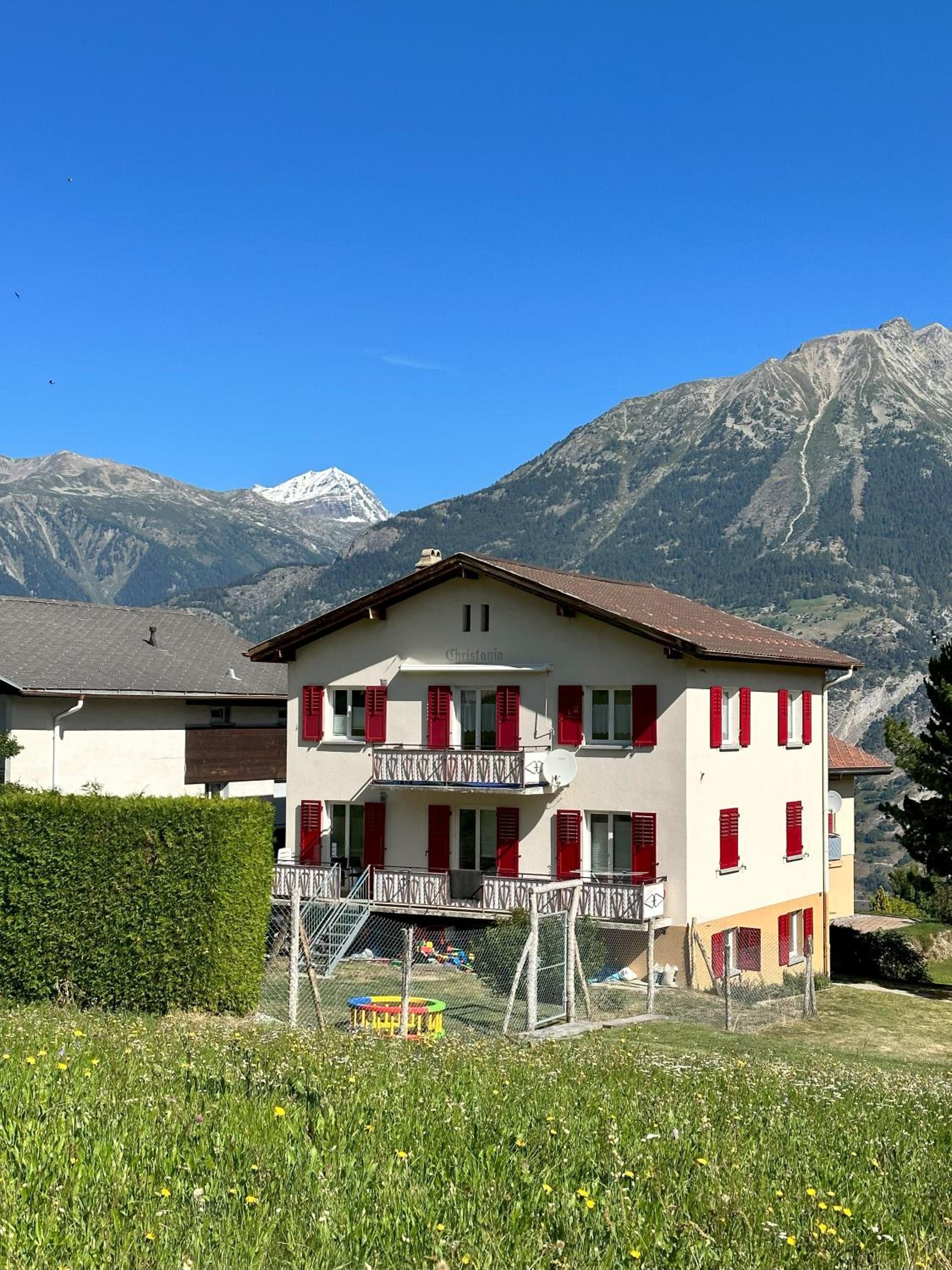 Haus Christania, Obergeschoss, Unterbäch Wallis
