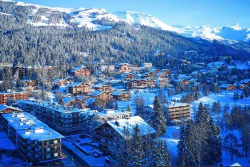 A 2 min. à pied du centre de Crans et des remontée