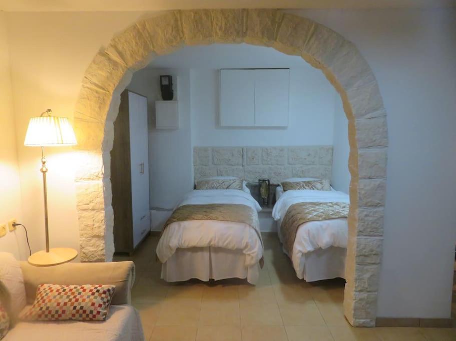 Two stand-alone flats on the cliff with wild animals, Galilee Sea & Mountains View view 3