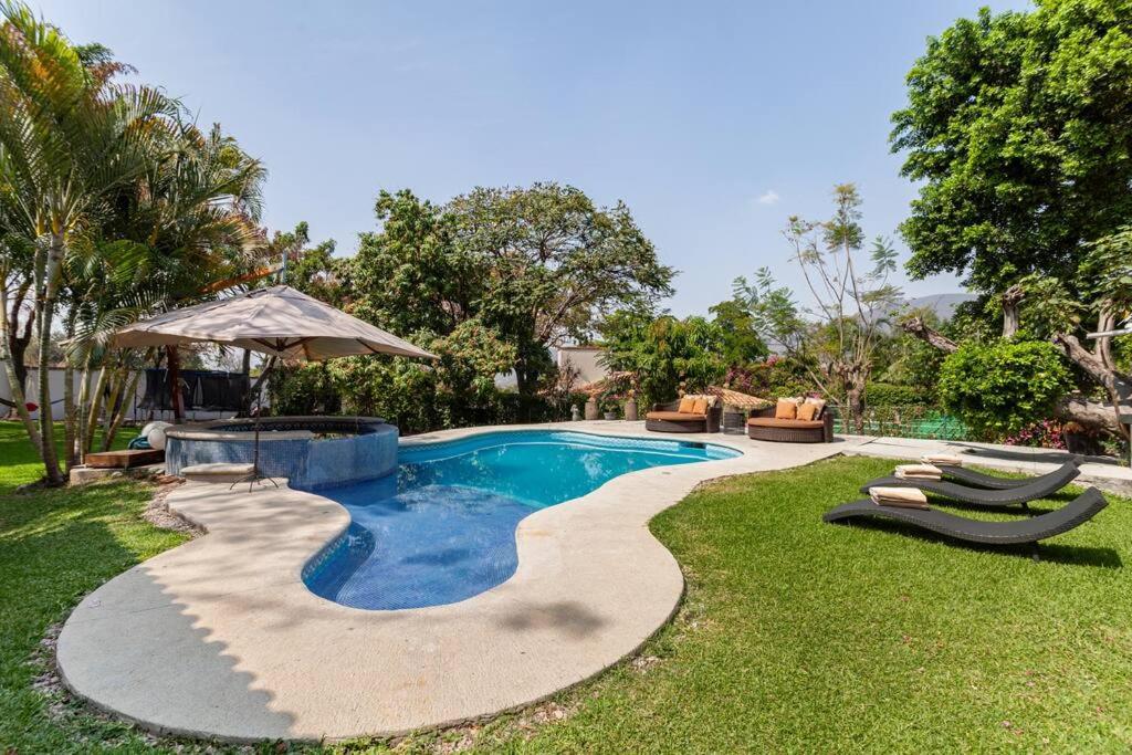 Casa vacacional alberca/jardín