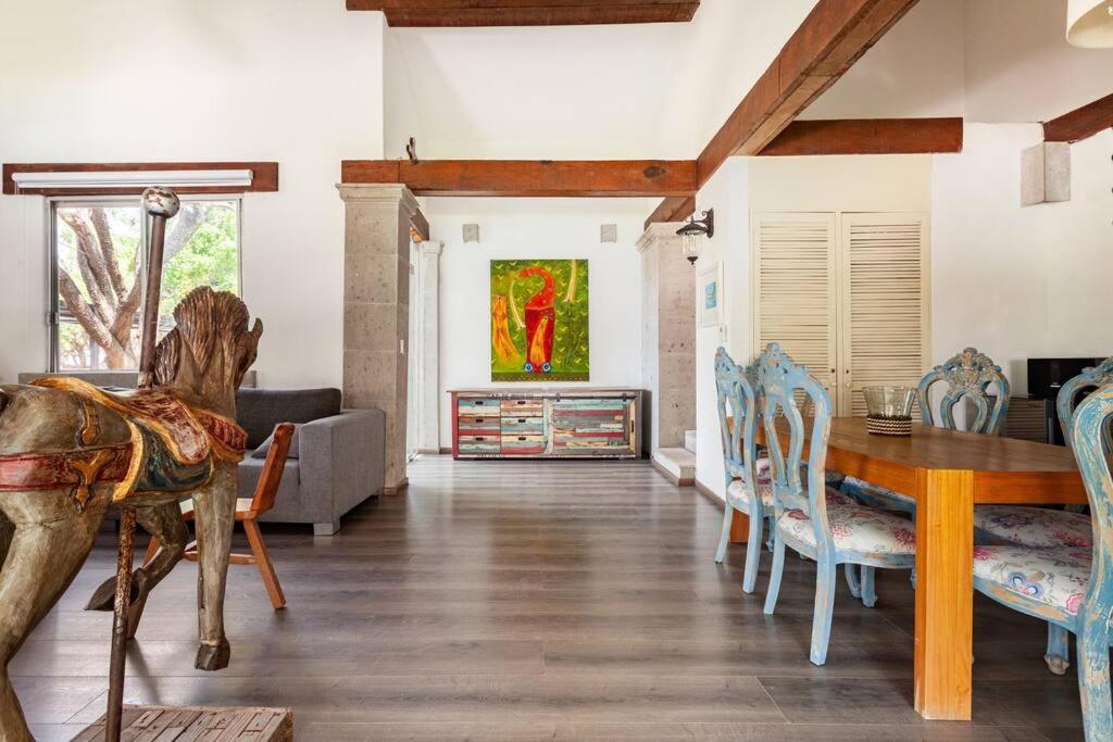 Casa vacacional alberca/jardín