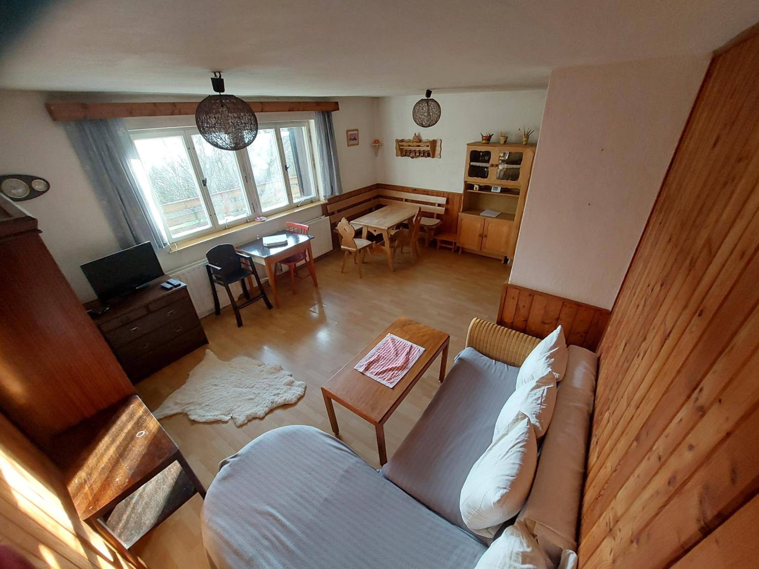 Chata na Poskle u lesa s výhledem