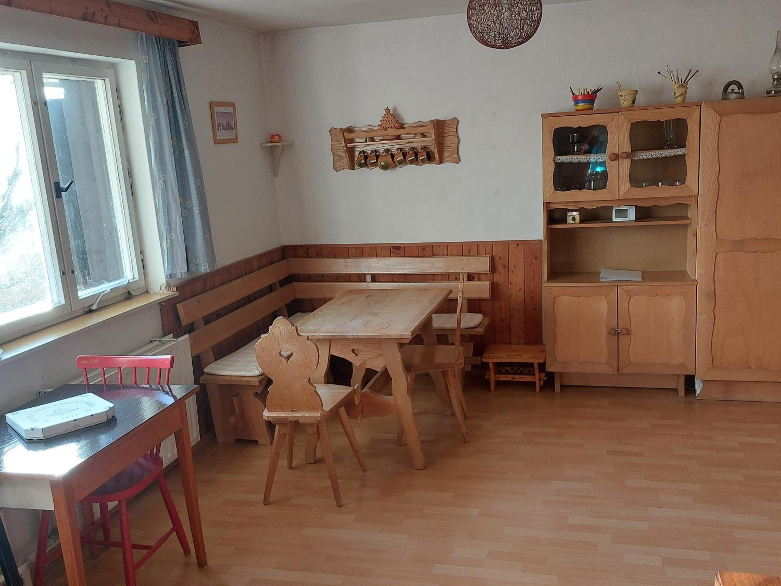 Chata na Poskle u lesa s výhledem