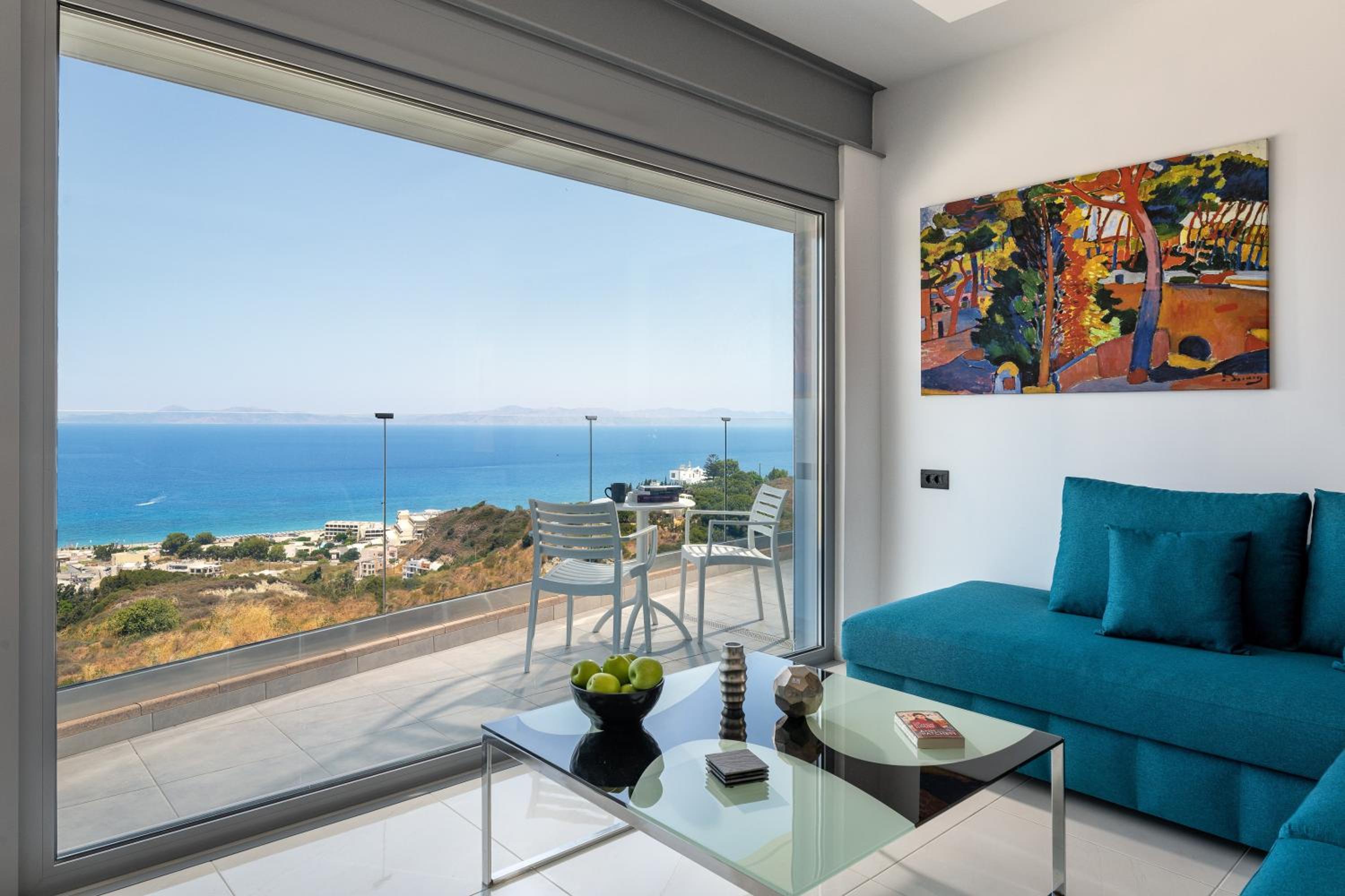 Rhodes Skyline Suite with out Door Jacuzzi Sea View photo 5