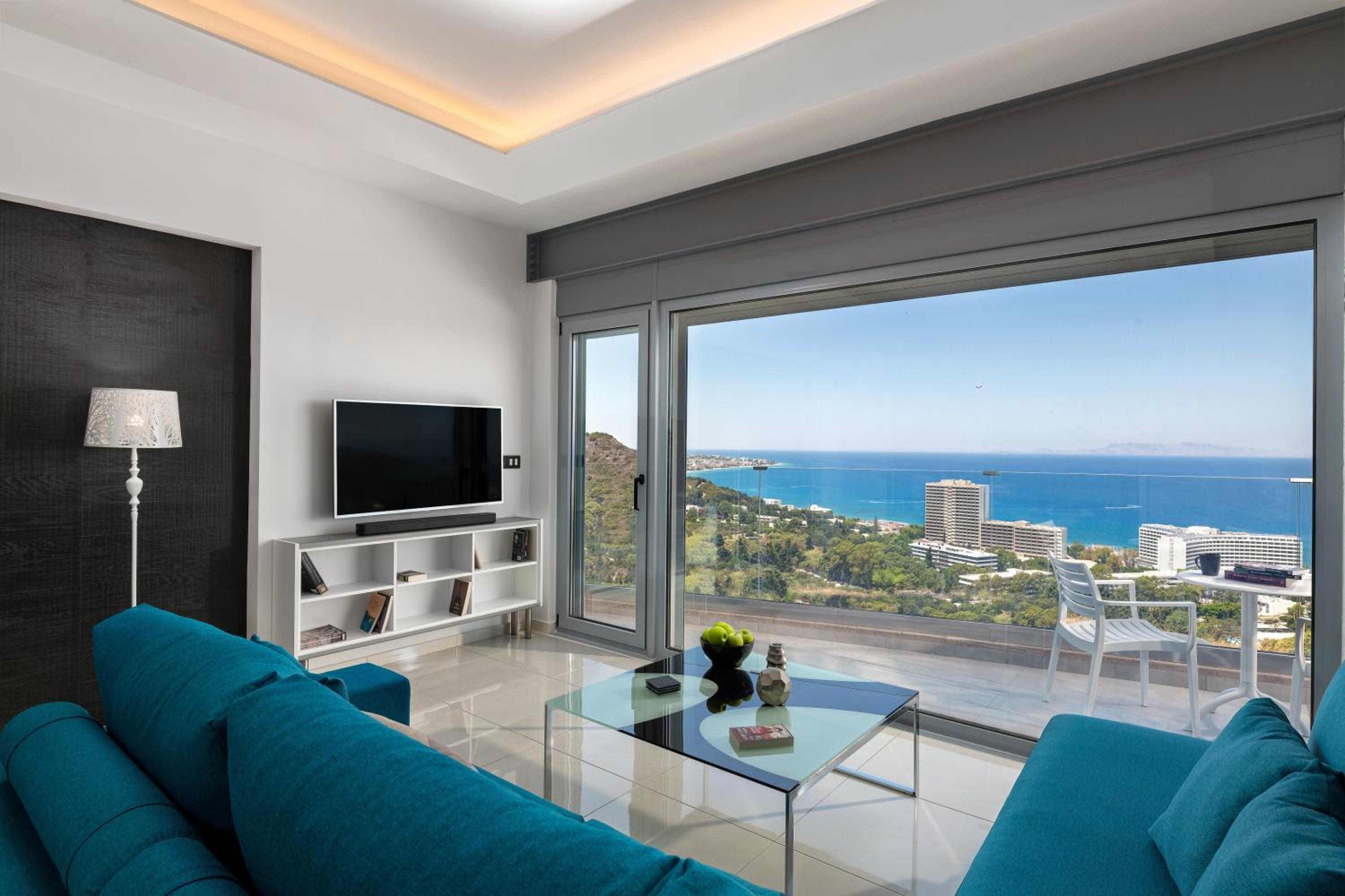 Rhodes Skyline Suite with out Door Jacuzzi Sea View photo 3