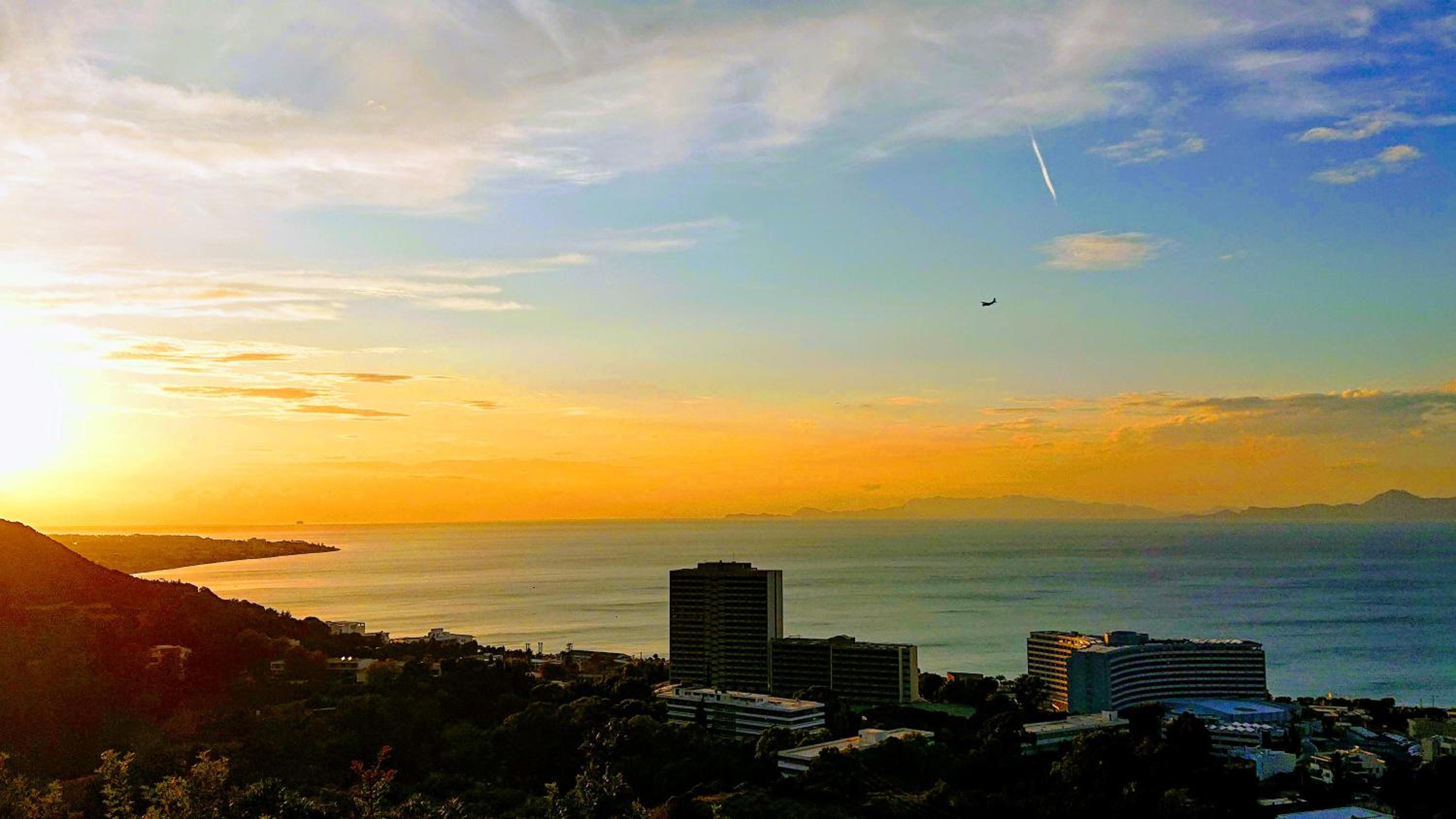 Rhodes Skyline Suite with out Door Jacuzzi Sea View