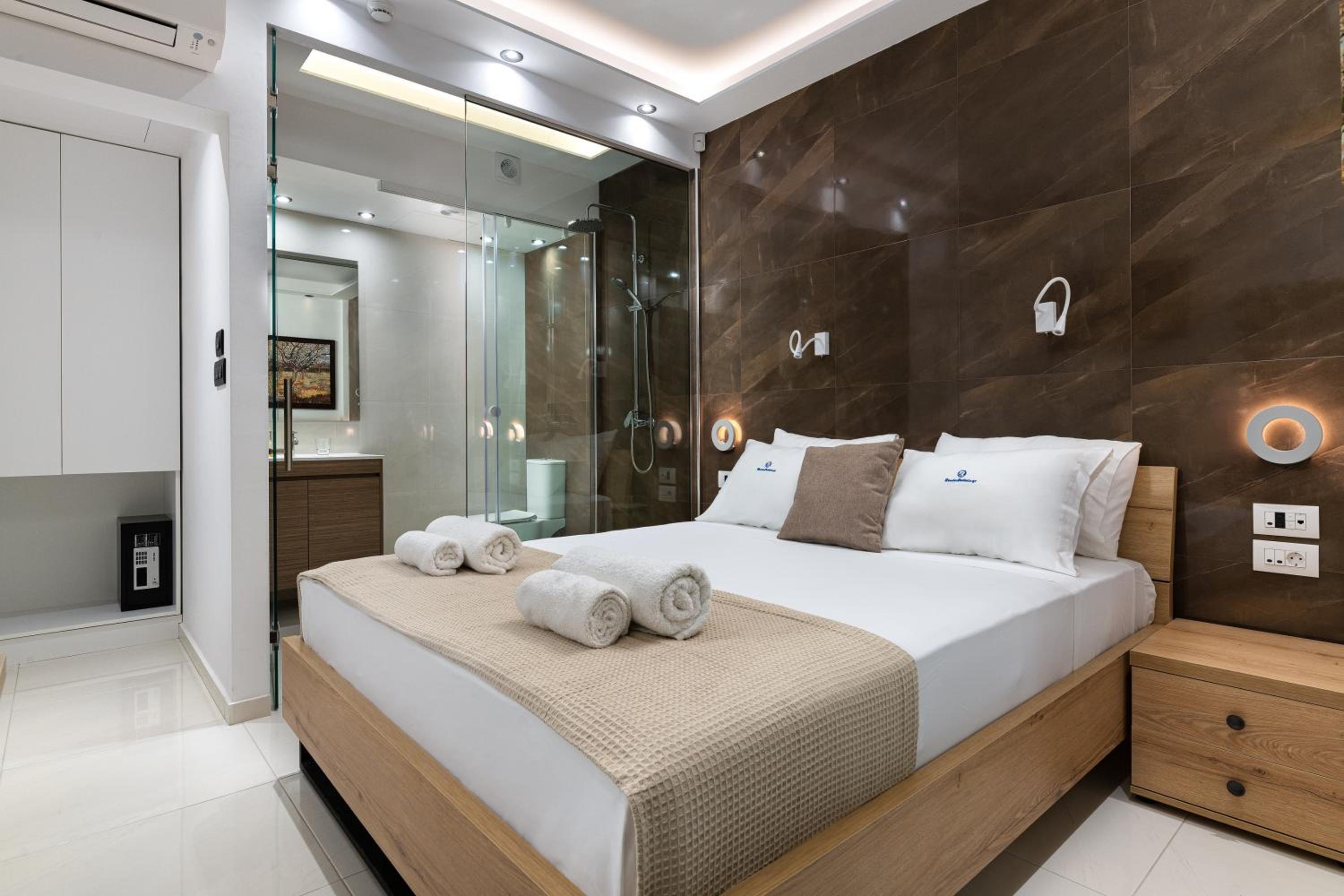 Rhodes Skyline Suite with out Door Jacuzzi Sea View photo 3