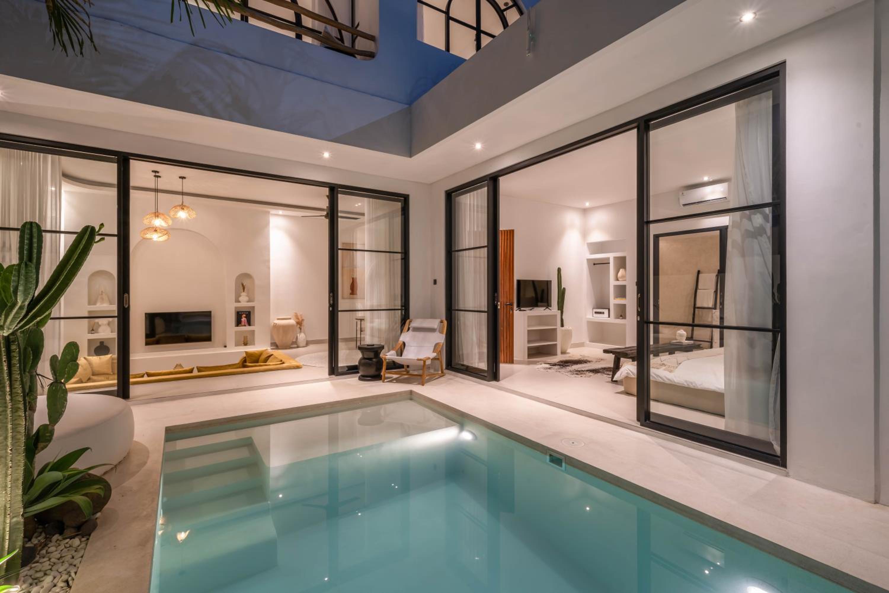 Villa Golden Canggu - Modern Chic 2BR Villa Near Finns Recreation Club view 3