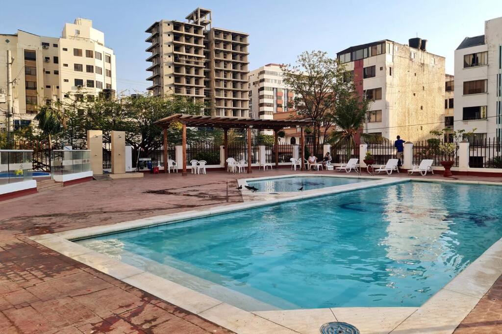 Hotel Acogedor Apartamento Rodadero Santa Marta Con Vista Al Lago