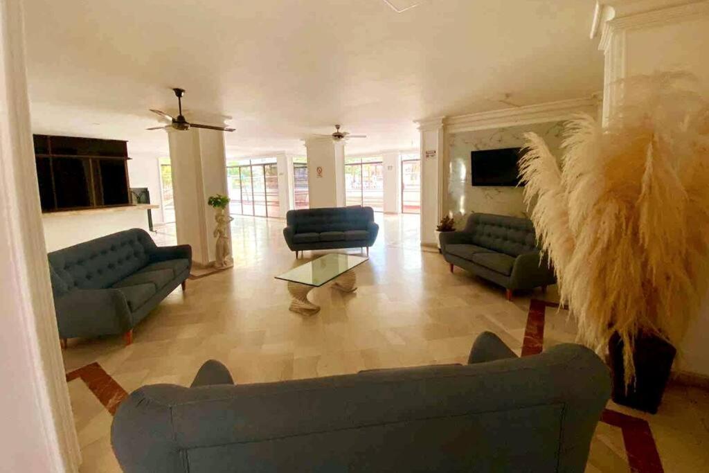 Acogedor apartamento Rodadero Santa Marta con vista al Lago