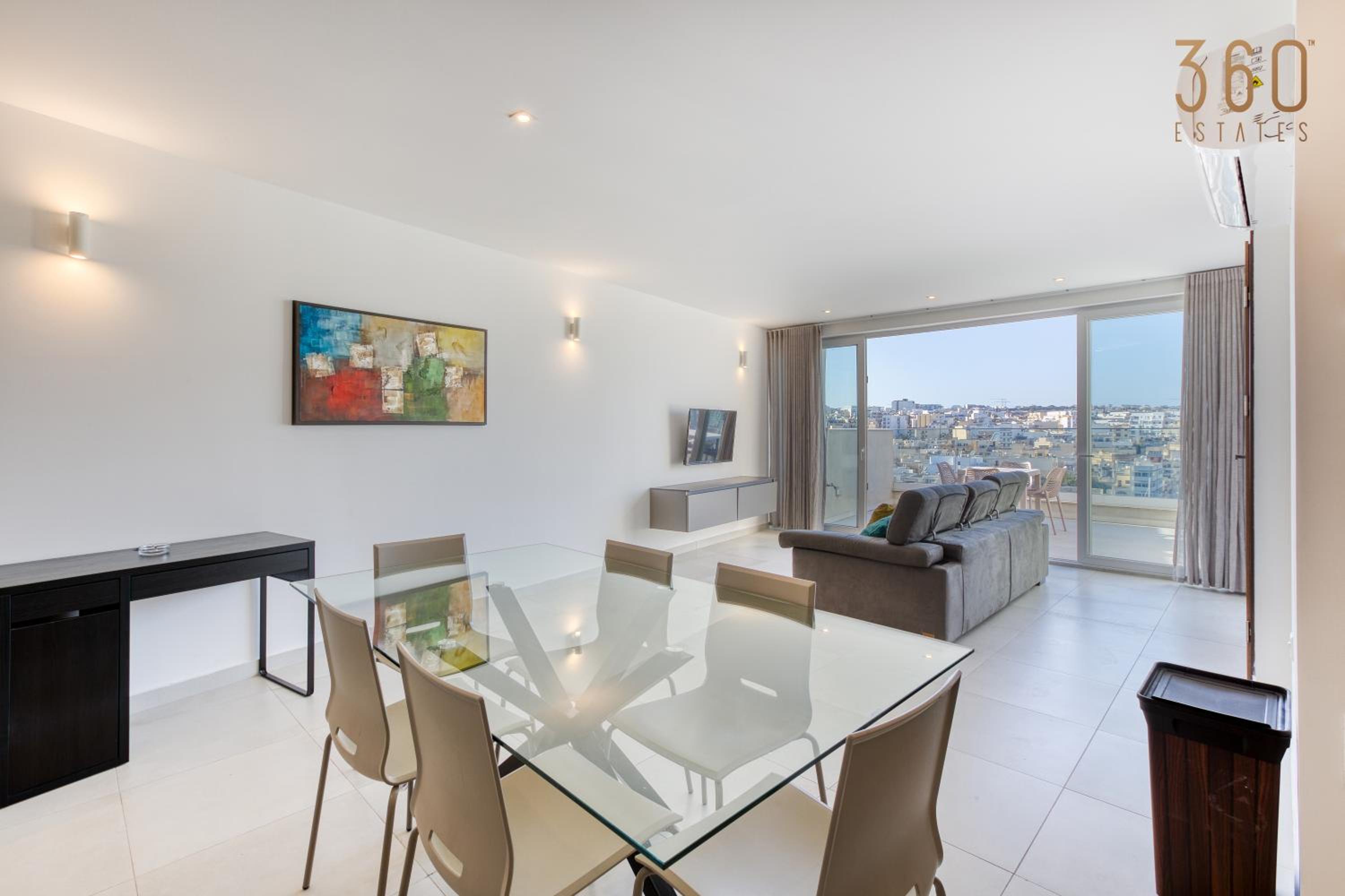 Modern 3BR home with Stunning Marina View in Pieta by 360 Estates view 4