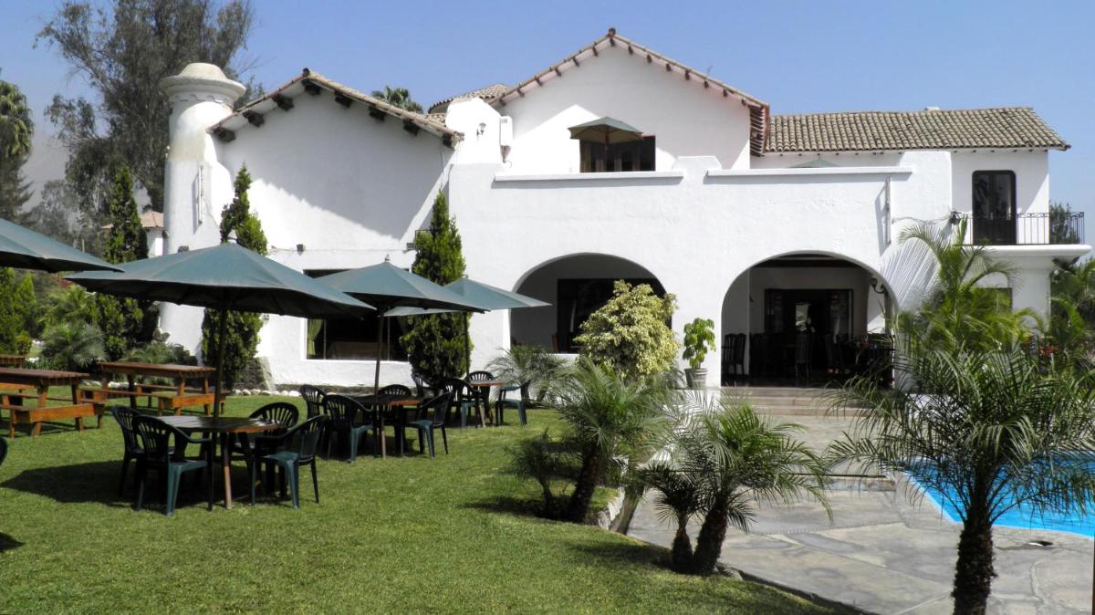 outdoor BBQ area
