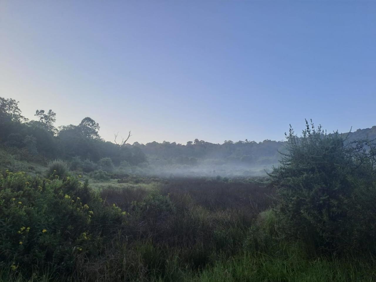 Aberdare white camp house kenya view 2