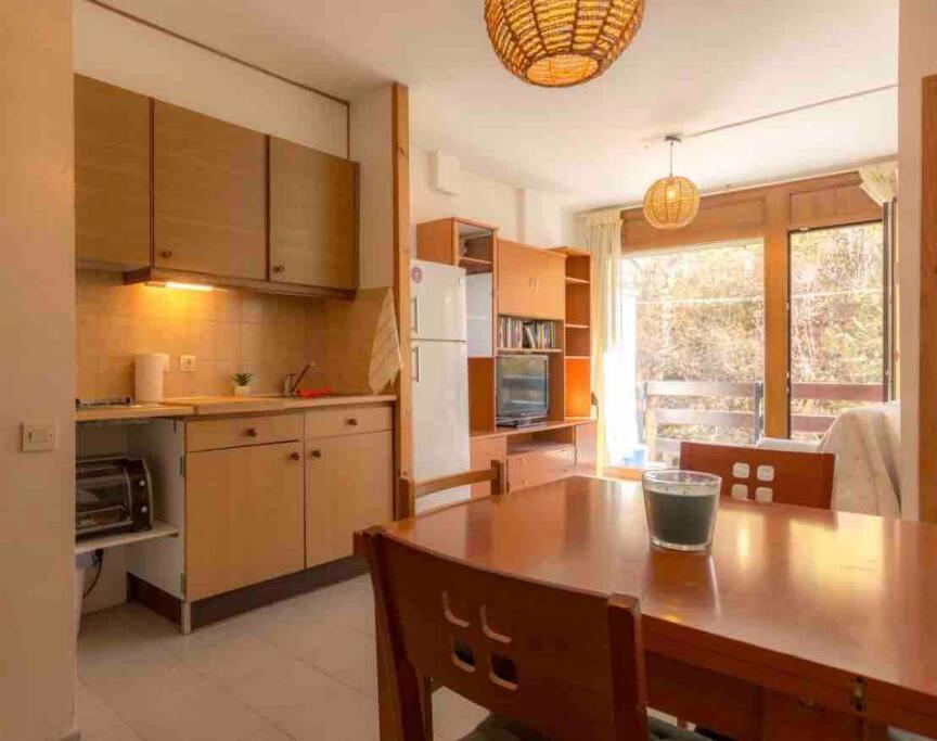 Apartamento de montaña junto al rio ,pistas de ski y parque natural