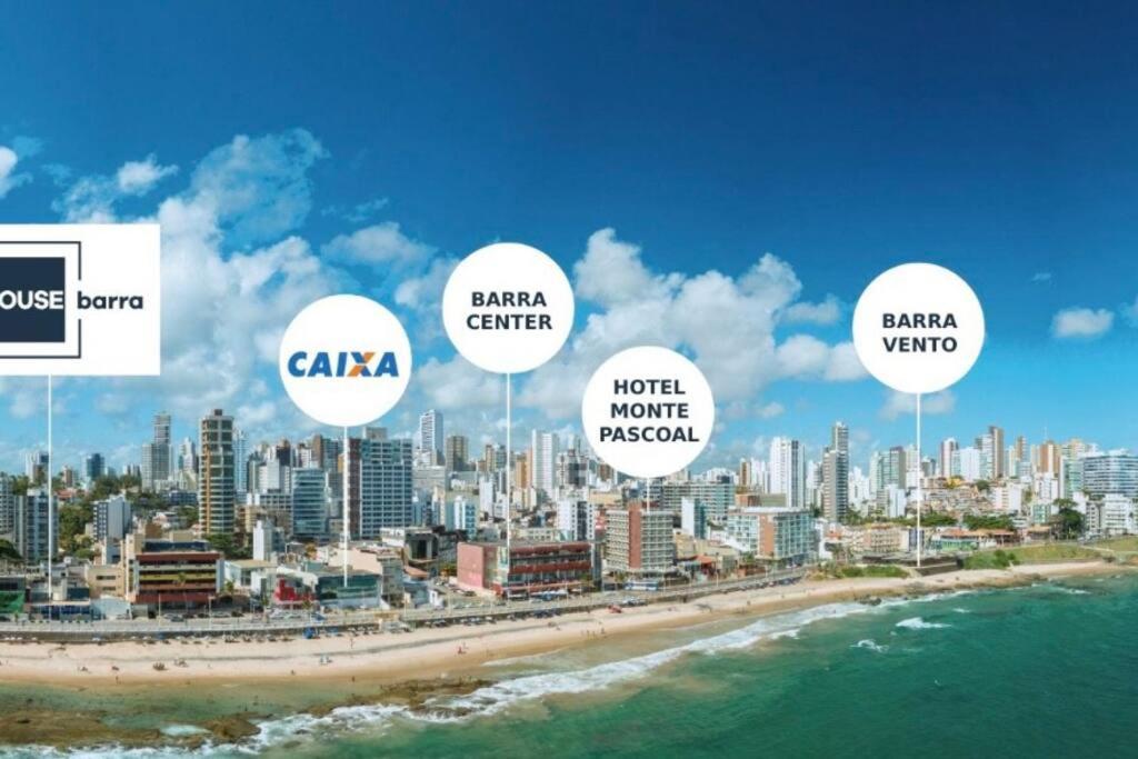HOUSE BARRA, requinte e conforto 400m do Farol